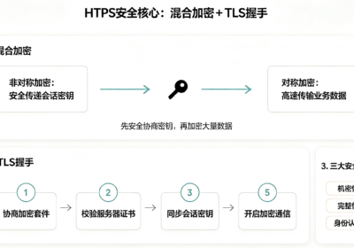 混合加密&TLS握手流程图